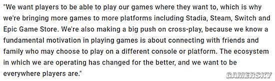 EA工作室老大Laura Miele：让玩家在任何想要的平台进行游戏 跨平台联机大力推动中